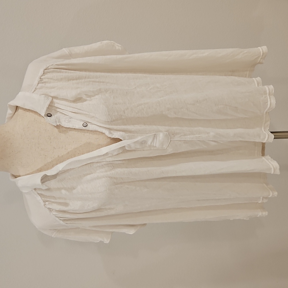 Free People Ivory Top M